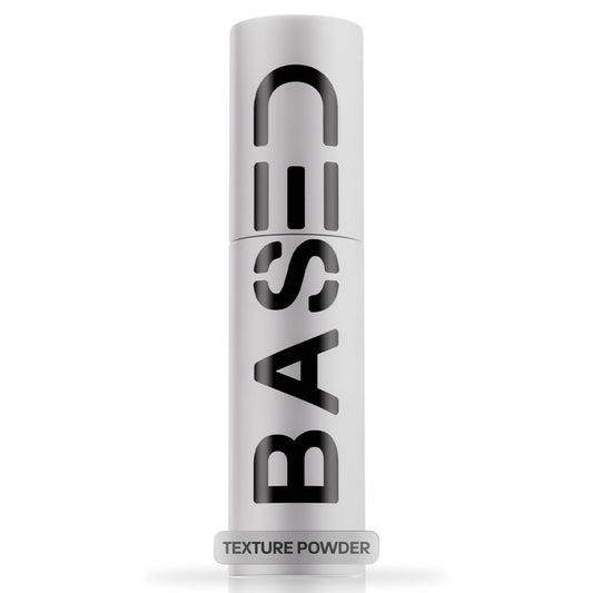 BASED Hair Texturizing Powder, Lightweight & Volumizing Hair Styling Powder with Matte Finish, Add Texture to Hair with Medium Hold, For Short to Medium Hair, (1.69oz Bottle, 2.5 Gram Fill, Pack of 1)