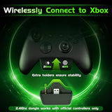 Black wireless gaming headset for Xbox Series X/S, Xbox One, PS5, PC, and Mac with Bluetooth 6.0 and flip-to-mute noise-canceling mic