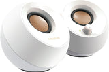 creative pebble 2.0 usb-powered desktop speakers with far-field drivers and passive radiators for pcs and laptops in black