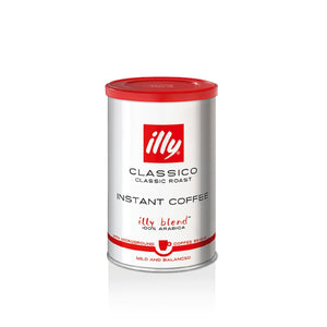 illy Instant Coffee 100% Arabica Classico Medium Roast easy preparation roasted in Italy 3.3 ounce