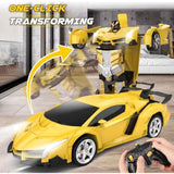 Transform Remote Control Car Toy for Kids 4 5 6 7 8, Remote Control Car for Boys 4-7, Transform Cars for Boys 4-6, Toy Car 5 Year Old Boy, Toys for 3 4 5 6 7 8 9 10 11 12 Years Old Boy