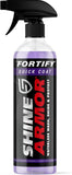 Shine Armor Fortify Quick Coat 3-in-1 Ceramic Car Wax Spray and Waterless Car Wash for Maximum Shine and Protection