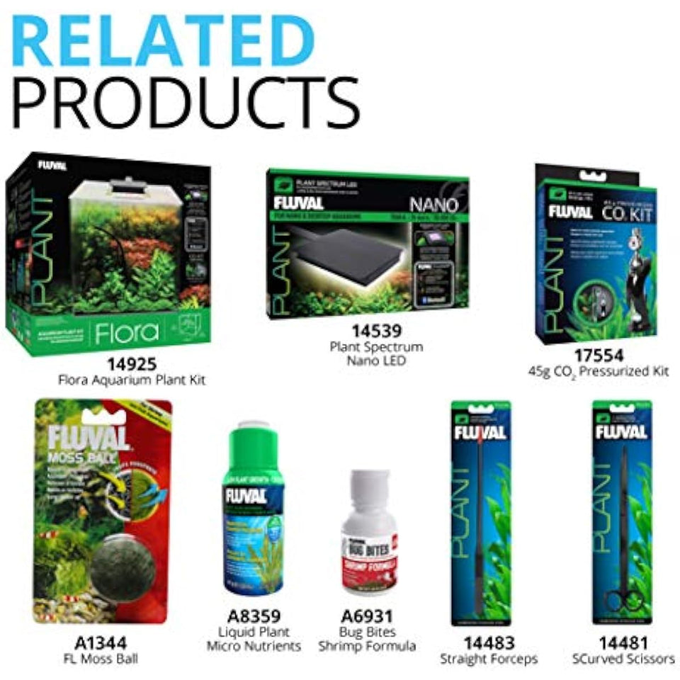 Fluval 12694 plant and shrimp substrate for freshwater aquariums, 8.8 lbs, neutral to slightly acidic pH
