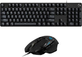 Logitech G502 Hero High Performance Wired Gaming Mouse with Hero 25K Sensor, RGB, Adjustable Weights, 11 Programmable Buttons - Black