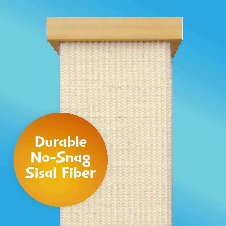 SmartCat Pioneer Pet Ultimate Scratching Post (Beige)