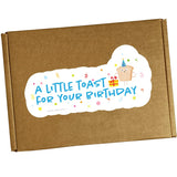 Hangry Kit birthday snack box - 20ct happy birthday care package with party variety box and funny 1