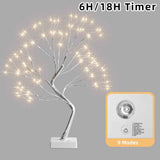 PEIDUO Fairy Lights Spirit Tree, 2PK Bonsai Tree Light, 108 LED Warm White Fairy Light Trees for Room Decor, Artificial Tree with 9 Modes for Christmas Decorations Indoor Home Decor