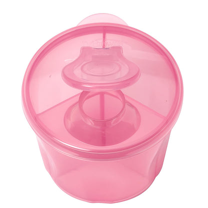 Dr. Brown's Travel Formula Dispenser with Lid, BPA Free - Pink - Holds 27oz