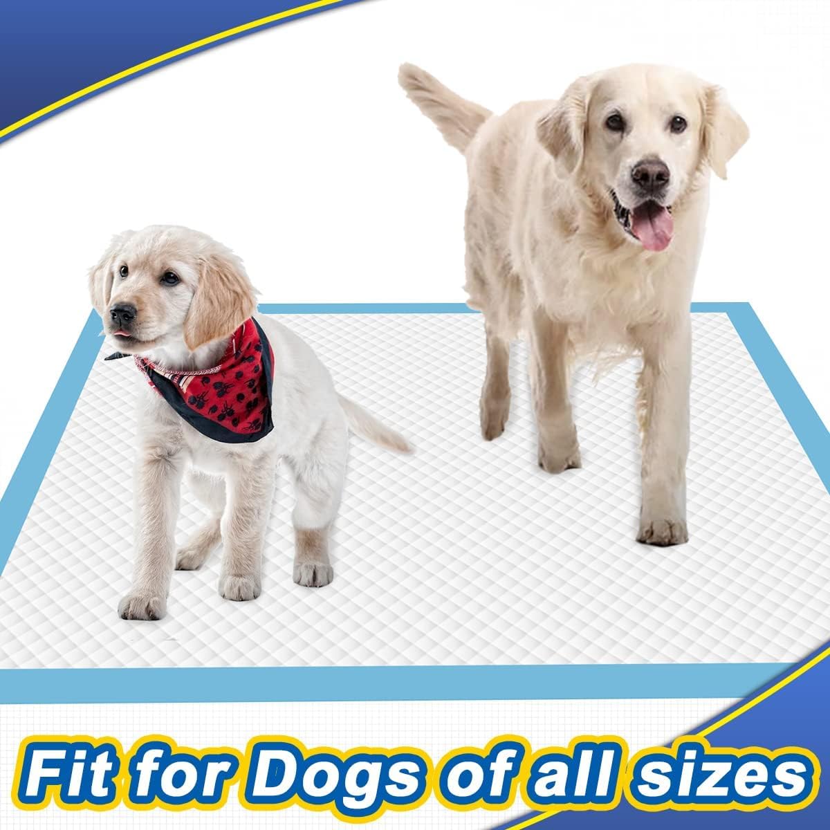 Dog Pee Pads Extra Large 30"x36", 30 Count Super Absorbent Pee Pads for Dogs, Disposable Urine Bed Pads for Doggie, Thicken XXL Puppy Pads, Piddle Pads X-Large for Indoor, Outdoor Use