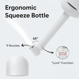 Easy@Home Portable Bidet Kit for Travel: EPB-01 Grey, 380mL Handheld Sprayer for Women & Men