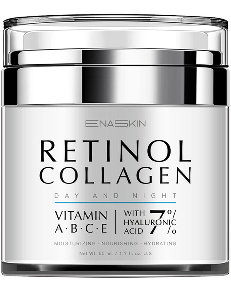 Enaskin Retinol 1.7 Fl Oz Face Neck Collagen Cream For Tightening Skin Anti Aging