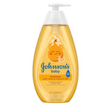 johnson's baby shampoo with aloe vera & vitamin b5, tear free, newborn essentials, 20.3 fl oz