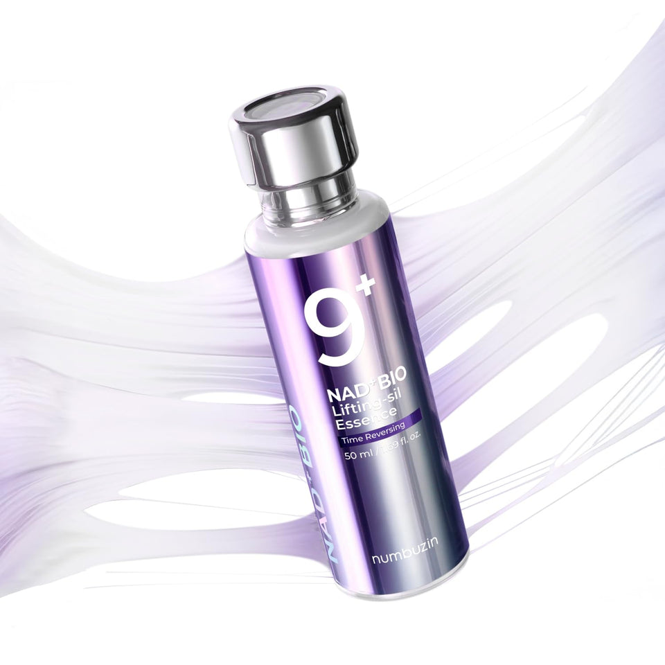 Numbuzin No.9 Essence | 1.69 fl oz NAD+ BIO Lifting Serum for Firming & Wrinkles