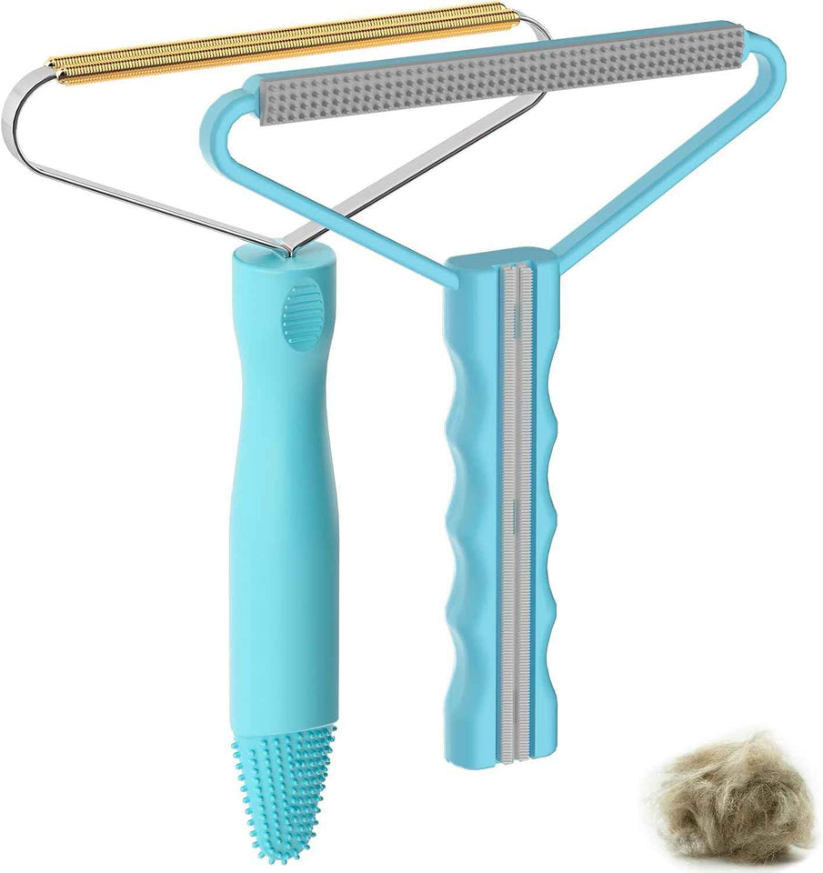 Pet Hair Remover, Dog and Cat Hair Remover, Wool Hair Remover, Carpet Rake for Pet Hair Removal, Carpet Rake, Pile Brush, Hand Shaver for Carpets, Car Cushions, Sofas, Pet Beds, Furniture & Rug