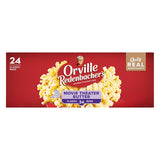 Orville Redenbacher's 3g Fiber Per Serving Microwave Popcorn, Movie Theater Butter Flavor, 3.29 oz, 24-Count