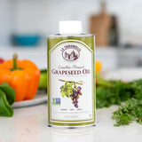 la tourangelle expeller-pressed grapeseed oil, 16.9 fl oz, high heat neutral cooking oil and skincare