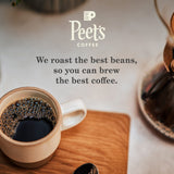 Peet's Coffee Major Dickason's Blend Dark Roast Keurig K-Cup Pods, 75 count, 100% Arabica, recyclable