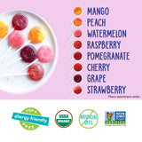 yumearth organic vitamin c pops variety pack, 60 fruit flavored favorites lollipops, allergy friendly, gluten free, non-gmo, vegan