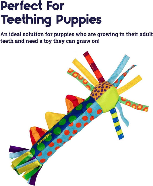 Petstages Cool Teething Stick for Dogs - Soothing Chew Toy for Teething Puppies - Freezable for Added Relief - Durable & Safe Dental Aid, Multicolor, One-Size