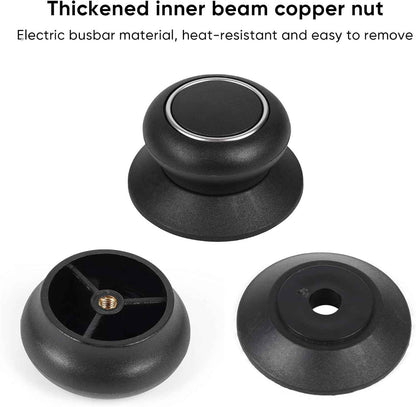 Durable Bakelite Pot Lid Knob for Easy Installation and Heat Resistance