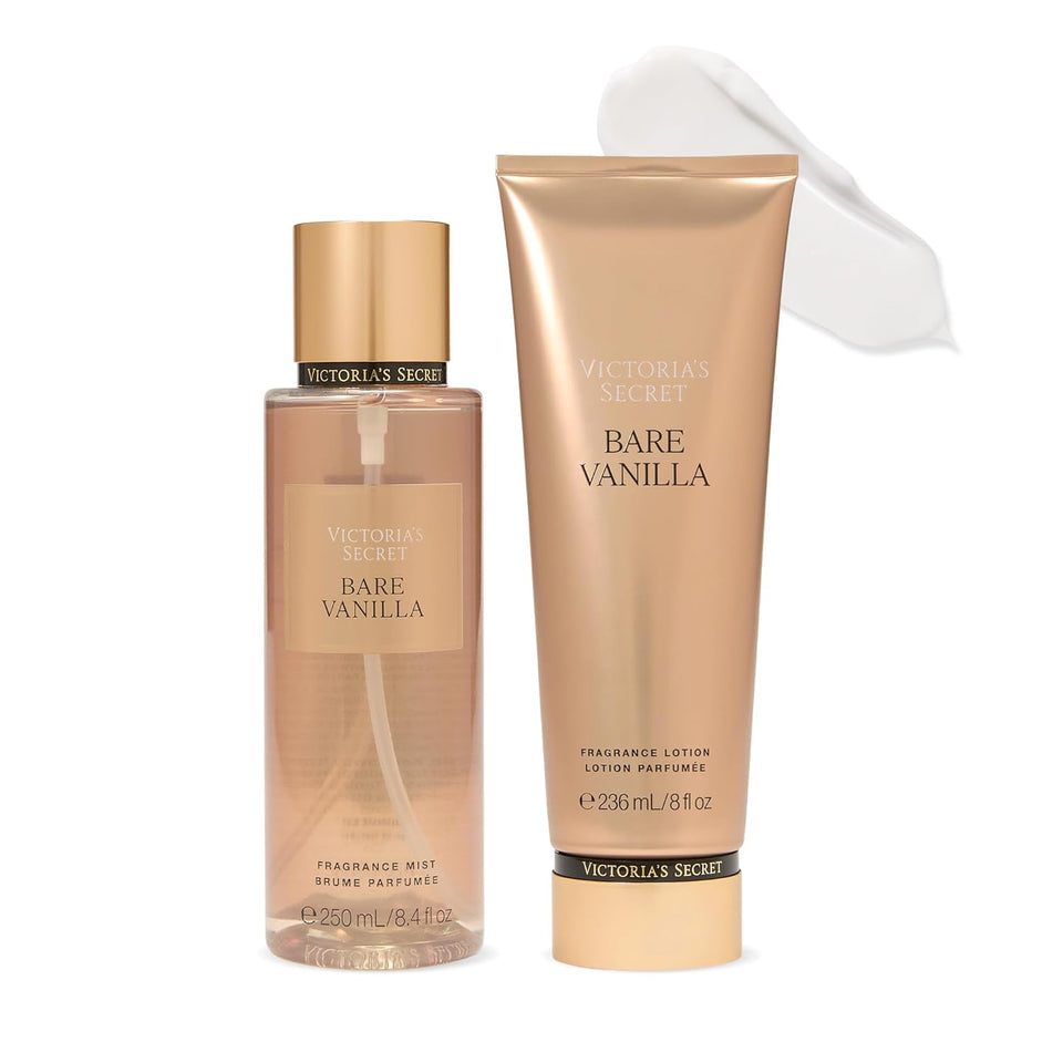 Victoria's Secret Pure Seduction fragrance Mist and Lotion Set, 8.5 oz and 6.7 oz