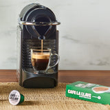 cafe la llave latin dark roast espresso pods 40 count nespresso original line aluminum capsules