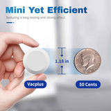 Vacplus Toilet Bowl Cleaner Tablets 12 PACK, Automatic Toilet Bowl Cleaners with Bleach for Deodorizing and Descaling, Bathroom Cleaner Against Tough Stains
