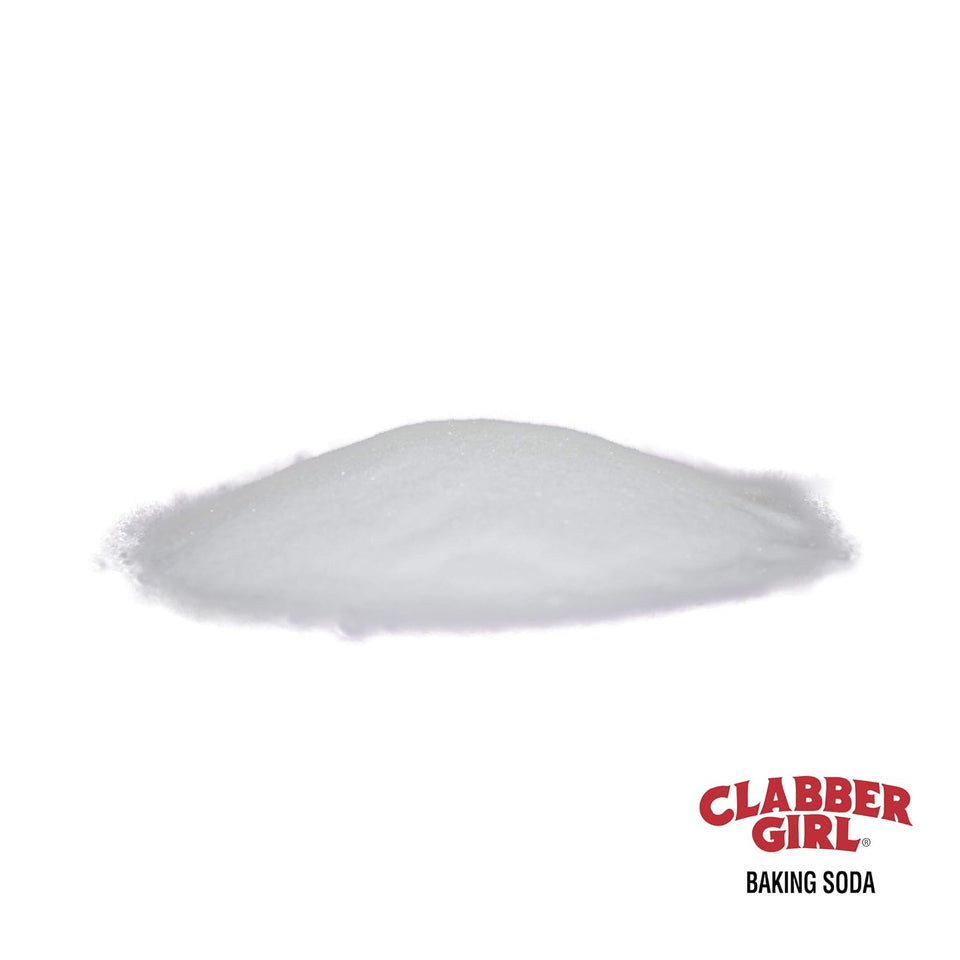 clabber girl baking soda, 12 oz, pure sodium bicarbonate, versatile, easy to use