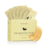 Under Eye Patches with 24K Gold and Hyaluronic Acid for puffy eyes and dark circles skin care