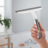 scotch-brite 10 inch dual blade streak-free squeegee all-purpose safe on mirrors glass shower doors windows sinks