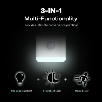 ThirdReality Smart Color Night Light with Matter, WiFi, and Multi-Functionality for Smart Home Use