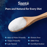 sante naturelle celtic salt 1.1lb french mineral sea salt organic rich in 82+ minerals hand harvested sal celtica