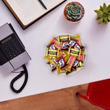 Snickers, Twix & Milky Way Minis assorted 150-count bulk candy mix bag, 2.93 pounds