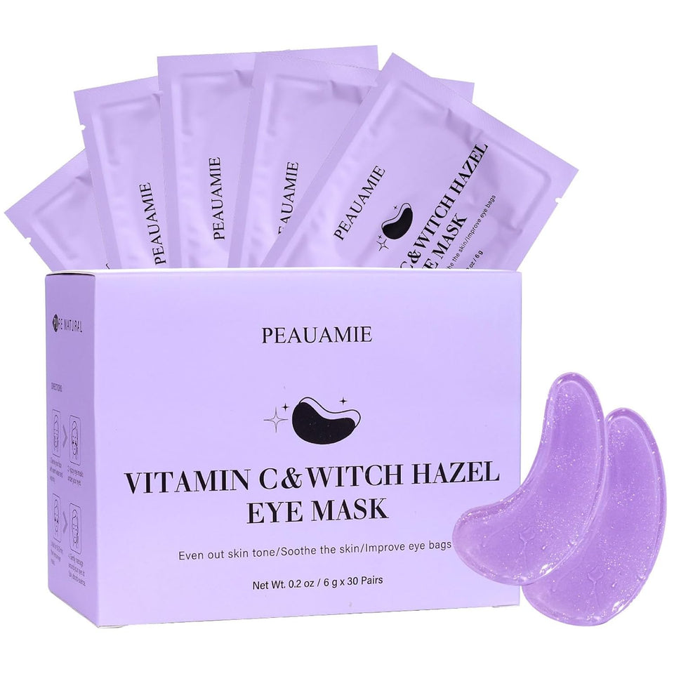 Under Eye Patches with 24K Gold and Hyaluronic Acid for puffy eyes and dark circles skin care