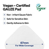 MEDIHEAL Madecassoside Toner Pads for Blemishes and Uneven Skin Tone - Vegan Gauze, 100 Pads