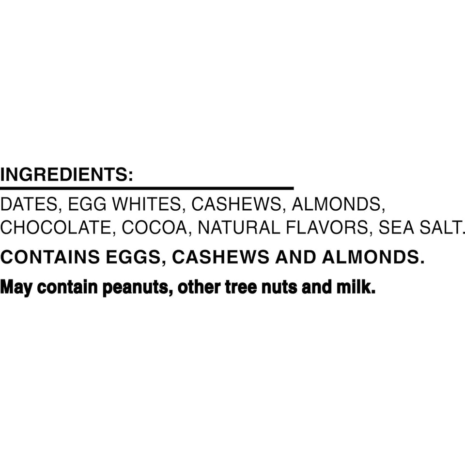 RXBAR Chocolate Sea Salt Protein Snack Bars, 18.3oz Box (10 Count), Gluten Free, 12g Protein