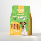 MON2SUN 5-inch rawhide twist chicken hide sticks for puppy and small dogs, 14.11 oz chicken pack