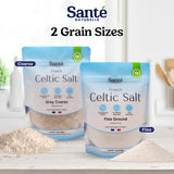 sante naturelle celtic salt 1.1lb french mineral sea salt organic rich in 82+ minerals hand harvested sal celtica