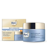 roc multi correction 5 in 1 anti-aging chest face neck moisturizer with spf 30 oil free 1.7 oz
