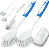 Holikme 6Pack Kitchen Cleaning Brush, Green