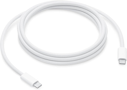 Apple 240W USB-C to USB-C woven charge cable, 2 meters for fast and convenient charging