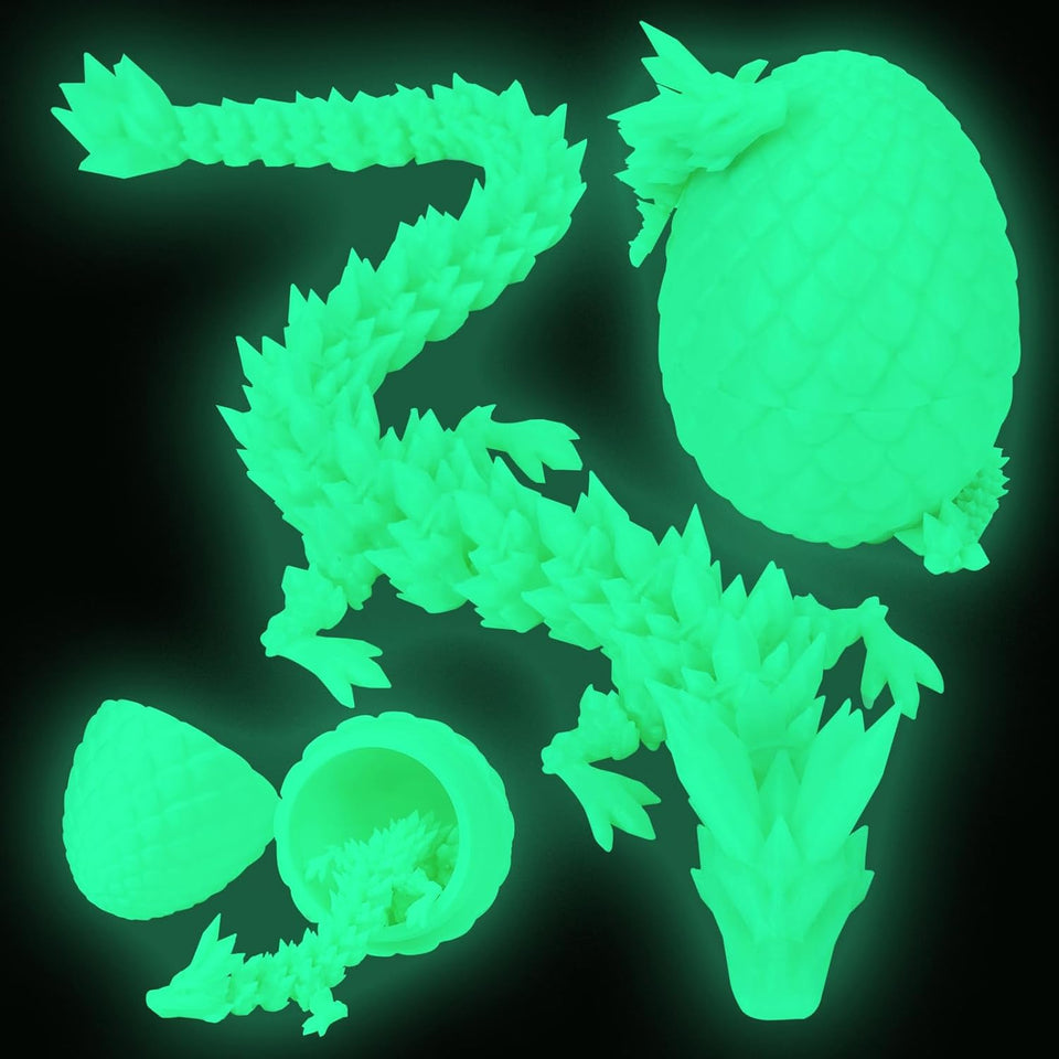tboline 12 inch 3d printed dragon egg large easter basket stuffer for kids
