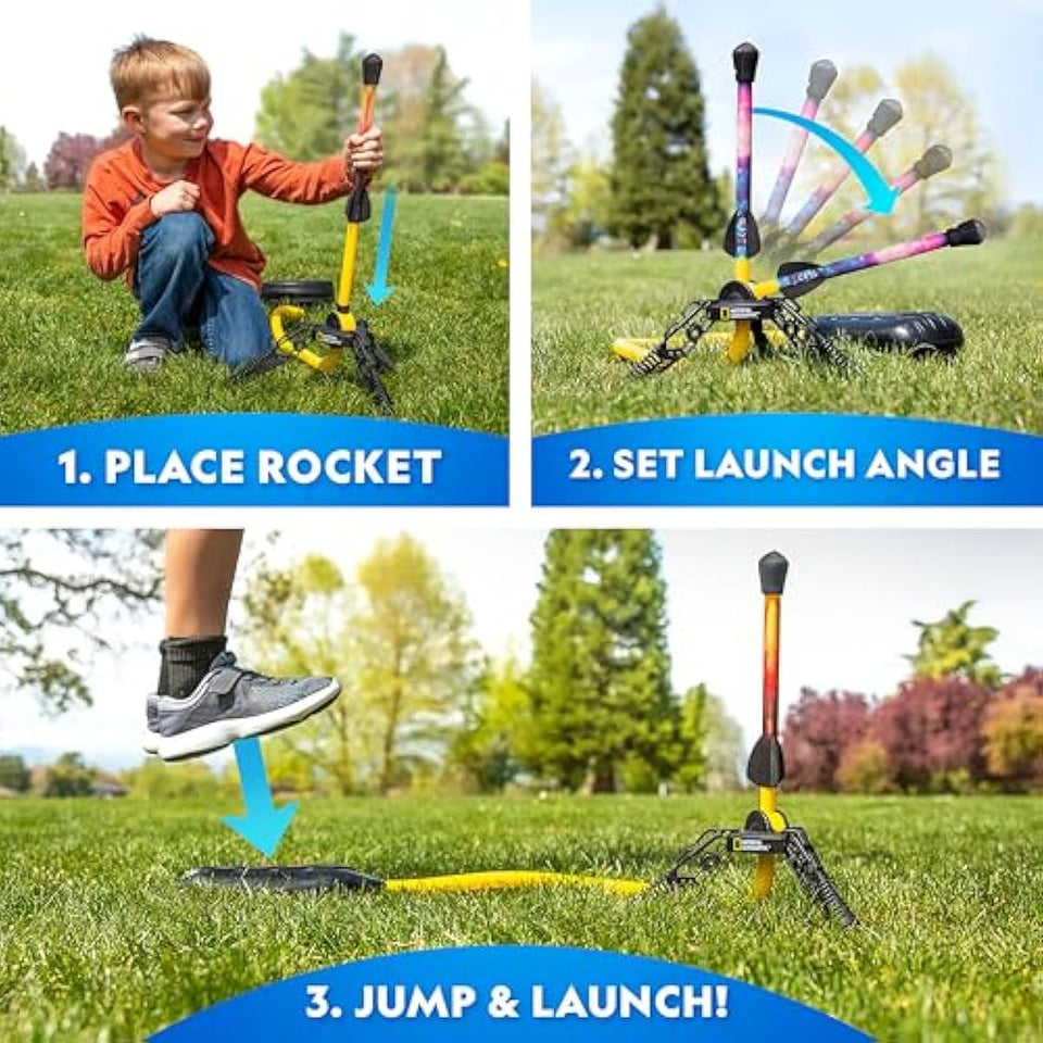 national-geographic-air-rocket-toy-ultimate-led-rocket-launcher-for-kids-with-100-feet-range