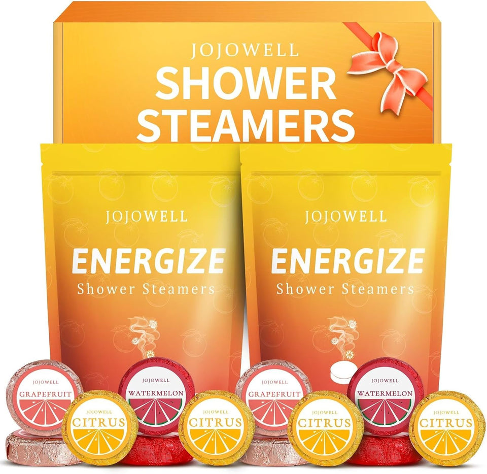 Shower Steamers Aromatherapy - 18 Pack Natural Essential Oils Relaxation Gift for Women, Men, Self Care Home Spa