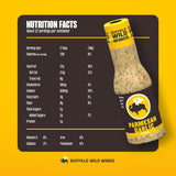 Buffalo Wild Wings Parmesan Garlic Sauce, 12 fl oz, Italian Herbs, Parmesan Cheese, Garlic, Dipping Sauce, Marinade, Topping, Seasoning