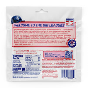 big league chew outta here original bubble gum classic ballpark flavor 12 pack