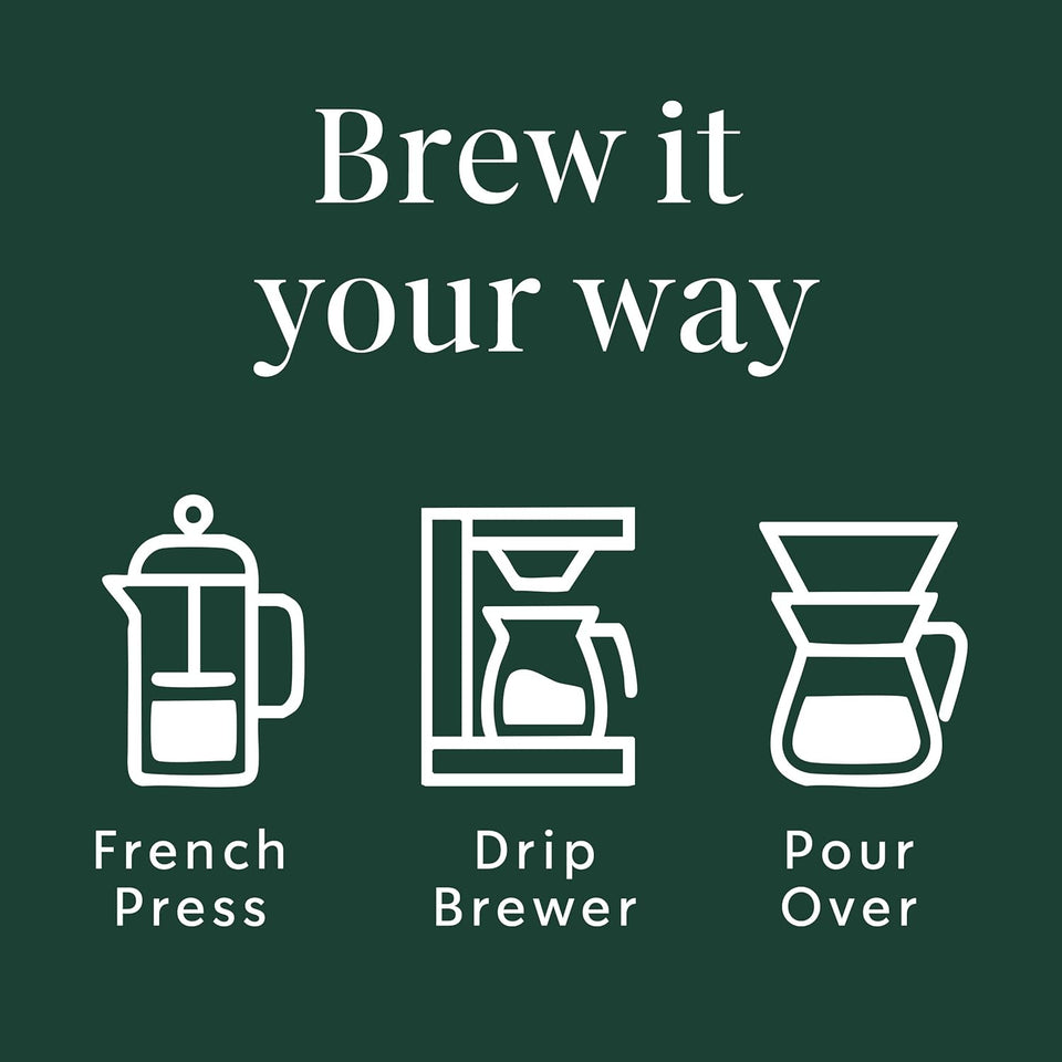 starbucks whole coffee beans, pike place roast, 28 oz, medium roast hot or iced coffee