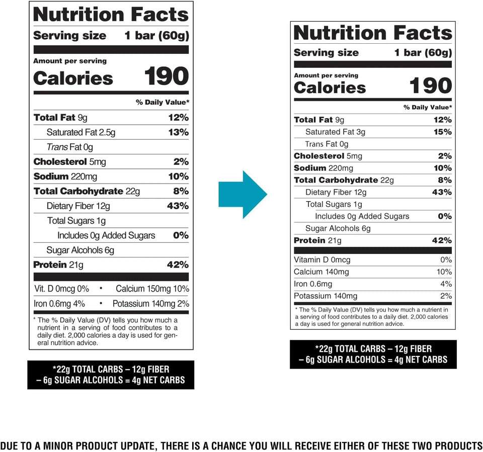 quest nutrition chocolate chip cookie dough protein bars 21g protein 1g sugar 4g net carb gluten free 12 count