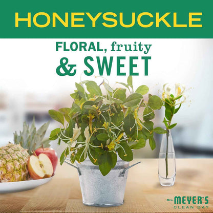 Mrs. Meyer's Honeysuckle All-Purpose Cleaner Spray (16 Fl Oz, 3-Pack)
