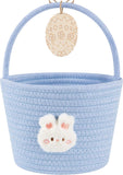 oiahomy-pink-easter-basket-with-handle-personalized-bunny-baskets-for-kids-and-gifts